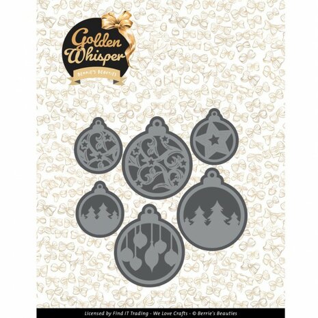 Dies - Berries Beauties - Golden Whisper - Golden Baubles&nbsp;BBD10055
