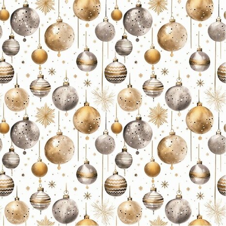 Paperpack - Berries Beauties - Golden Whisper 20 x 20 cm BBPP10026