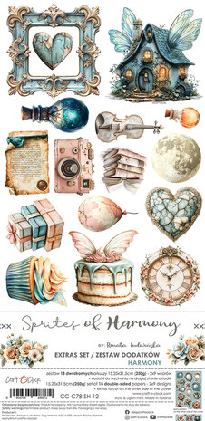 Craft O Clock Extras Set Mix 15x30 cm Sprites of Harmony CC-C78-SH-13