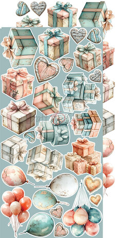 Craft O Clock Extras Set Mix 15x30 cm Sprites of Harmony CC-C78-SH-13