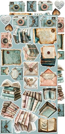 Craft O Clock Extras Set Mix 15x30 cm Sprites of Harmony CC-C78-SH-13