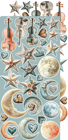 Craft O Clock Extras Set Mix 15x30 cm Sprites of Harmony CC-C78-SH-13