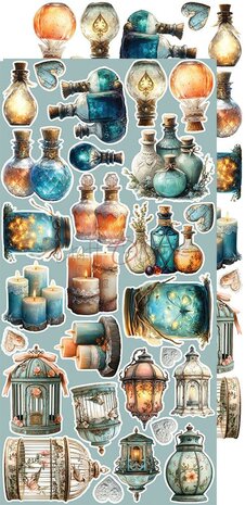 Craft O Clock Extras Set Mix 15x30 cm Sprites of Harmony CC-C78-SH-13