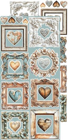 Craft O Clock Extras Set Mix 15x30 cm Sprites of Harmony CC-C78-SH-13