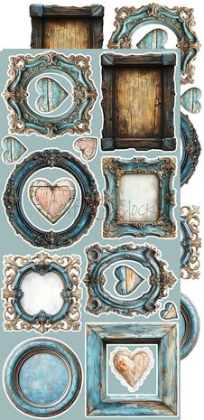 Craft O Clock Extras Set Mix 15x30 cm Sprites of Harmony CC-C78-SH-13