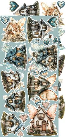 Craft O Clock Extras Set Mix 15x30 cm Sprites of Harmony CC-C78-SH-13