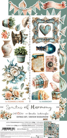 Craft O Clock Extras Set Mix 15x30 cm Sprites of Harmony CC-C78-SH-13
