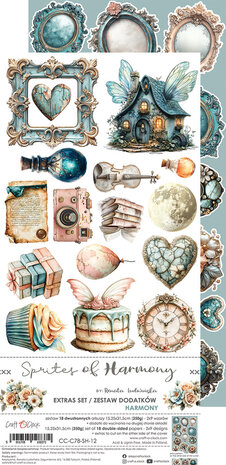 Craft O Clock Extras Set Mix 15x30 cm Sprites of Harmony CC-C78-SH-13