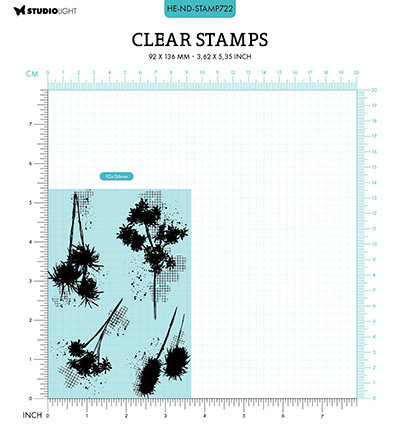 Studio Light Clear Stamp Botanicals Nature's Dream 2 nr.722 HE-ND-STAMP722