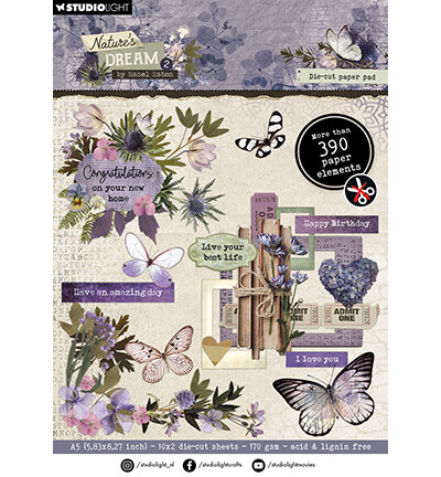 Studio Light Paper elements Nature's Dream 2 nr.235 HE-ND-DCPP235