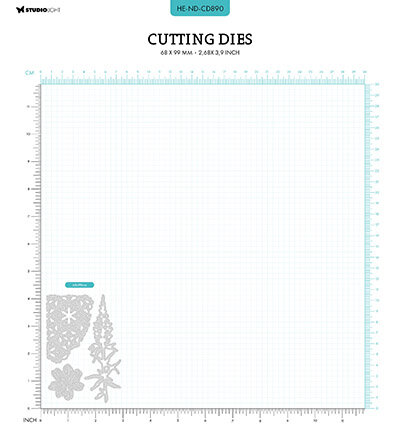 Studio Light Floral elements Nature's Dream 2 nr.890 HE-ND-CD890