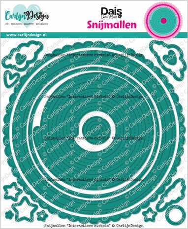 CarlijnDesign snijmallen Interactieve cirkels CDSN-0323