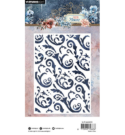Studio Light Mask Ornamental Frozen Flowers nr.313 SL-FF-MASK313