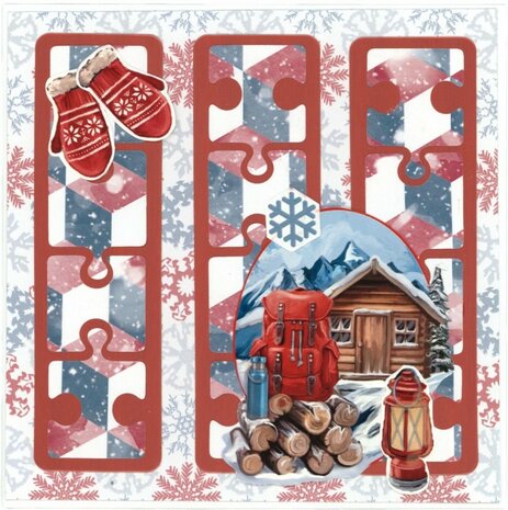 3D Cutting Sheets - Amy Design - Hygge Harmony - Mountain Hut&nbsp;CD12266