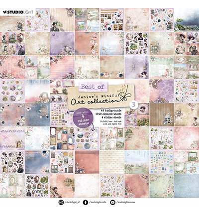 Studio Light Mixed Paper Pad Best of - 3 Essentials nr.279 JMA-ES-MPP279