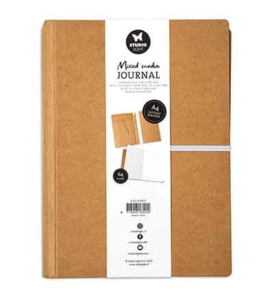 Studio Light Mixed Media Journal A4 size Essentials 64 pages nr. 23 SL-ES-JOUR23