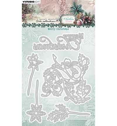 Studio Light JMA Cutting Die Merry Christmas Christmas Blush nr. 1060 JMA-CB-CD1060