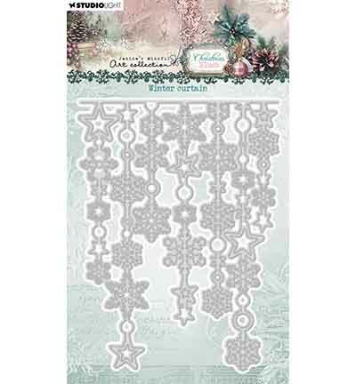 Studio Light JMA Cutting Die Winter curtain Christmas Blush nr. 1062 JMA-CB-CD1062