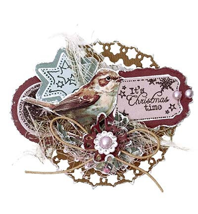 Studio Light JMA Designer Paper Pad Double-sided scrapbooking Christmas Blush nr. 394 JMA-CB-DPP394