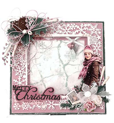 Studio Light JMA Paper Elements 35 Collage elements Christmas Blush nr. 45 JMA-CB-PE45