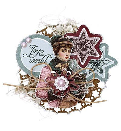 Studio Light JMA Paper Elements 35 Collage elements Christmas Blush nr. 45 JMA-CB-PE45