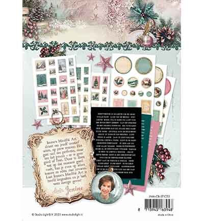 Studio Light Zegels &amp; Teksten Christmas Blush nr. 53 JMA-CB-STIC53
