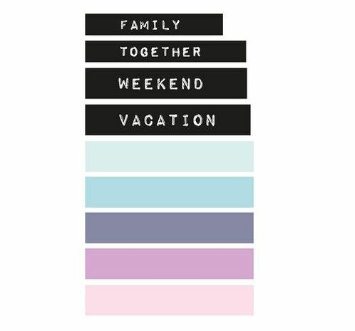 Studio Light Washi Tape Planner Essentials nr.17 WASHISL17