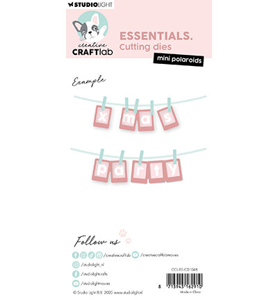 Studio Light Cutting Die Mini polaroids Essentials nr. 1048 CCL-ES-CD1048