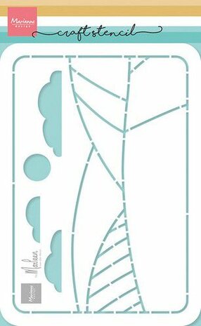 Marianne Design Craft Stencil - Diorama by Marleen PS8146 148,5x210mm
