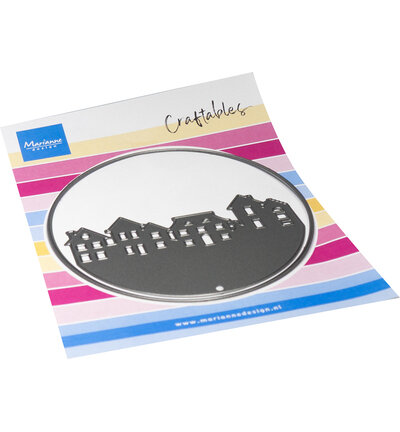 Marianne Design Craftable, Silhouette - village CR1706