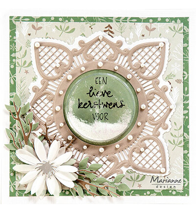 Marianne Design Creatable, Anja&#039;s Beautiful circle LR0932