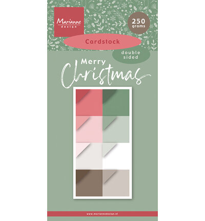 Marianne Design Cardstock Merry Christmas PK9218