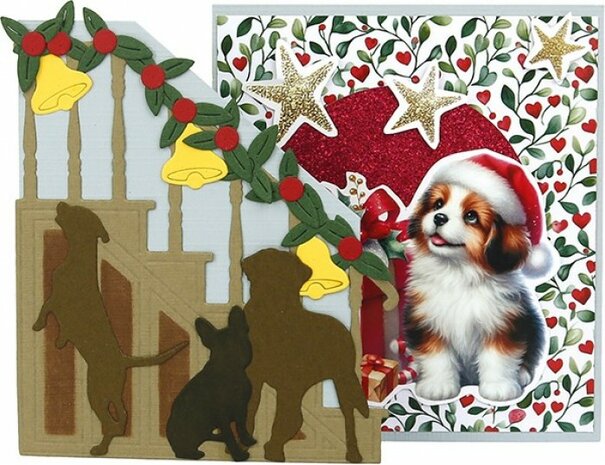 Paperpack - Berries Beauties - A Very Furry Christmas 20 x 20 cm BBPP10028