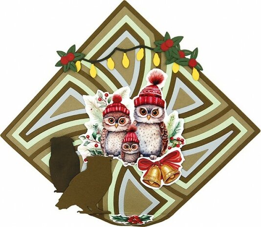 Paperpack - Berries Beauties - A Very Furry Christmas 20 x 20 cm BBPP10028