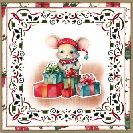 Cutting Sheet - Berries Beauties - A Very Furry Christmas - Small Elements CD12387