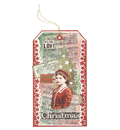 Studio Light Clear Stamp Winter wonderland Grunge Collection nr.844 SL-GR-STAMP844