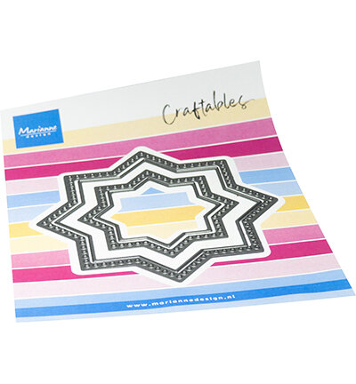 Marianne Design Craftable Open Star set CR1702