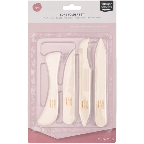 Vaessen Creative &bull; Vouwbeen set 4stuks