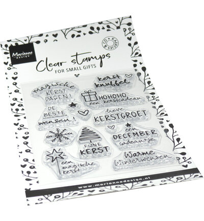 Marianne Design Clear Stamp, Kaertjes en Co - Kerst CS1183