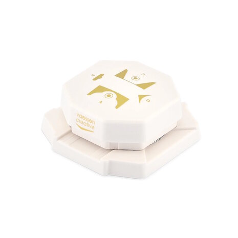 Vaessen Creative &bull; 4-in-1 Hoekpons Klassieke Labels 2137-134