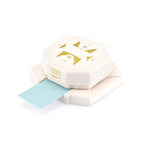 Vaessen Creative &bull; 4-in-1 Hoekpons Klassieke Labels 2137-134