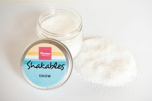 Marianne Design Decoration Shakables - Glitter Snow LR0055