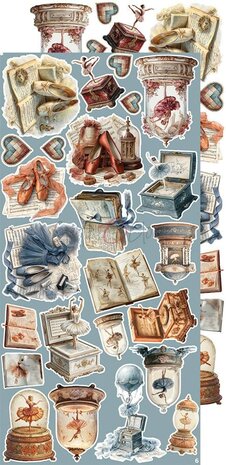 Craft O Clock Extras Set timeless 15x30 cm Timeless Grace CC-C81-TG-12