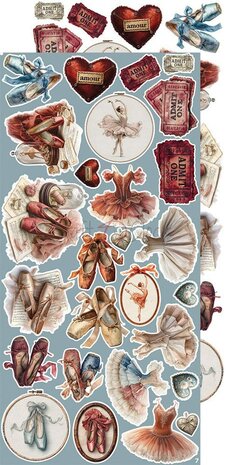 Craft O Clock Extras Set timeless 15x30 cm Timeless Grace CC-C81-TG-12