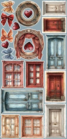 Craft O Clock Extras Set timeless 15x30 cm Timeless Grace CC-C81-TG-12