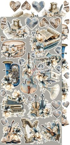 Craft O Clock Extras Set melody 15x30 cm Melody of my Soul CC-F42-MMS-12