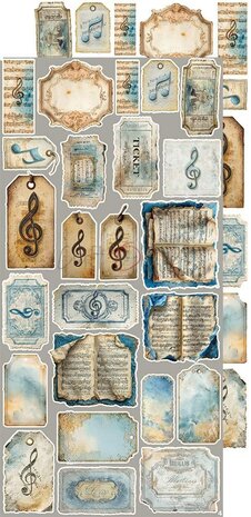 Craft O Clock Extras Set melody 15x30 cm Melody of my Soul CC-F42-MMS-12