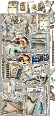 Craft O Clock Extras Set melody 15x30 cm Melody of my Soul CC-F42-MMS-12