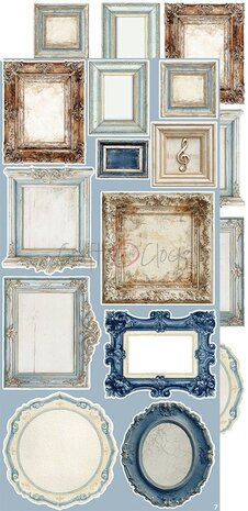 Craft O Clock Extras Set flowers 15x30 cm Melody of my Soul CC-F42-MMS-11