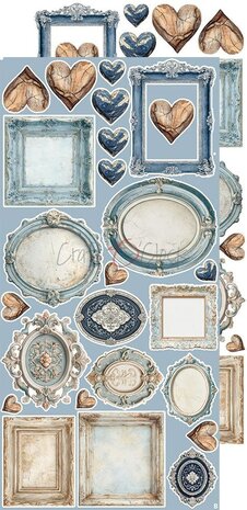 Craft O Clock Extras Set flowers 15x30 cm Melody of my Soul CC-F42-MMS-11